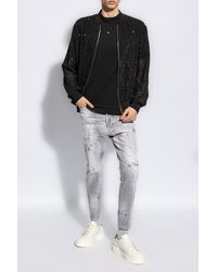 DSquared² - Sequin 'bomber' Jacket, - Lyst