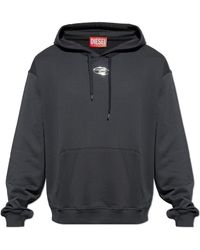 DIESEL - Hoodie 'S-Norm-Hood-Iod' - Lyst