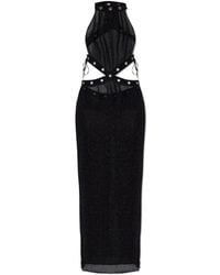 Oséree - Dress With Lurex Thread - Lyst