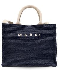 Marni - Shopper Bag With Logo - Lyst