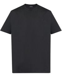 Paul & Shark - T-Shirt With Embroidered Logo - Lyst