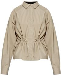 Rethinkit Studios - Cotton Shirt With Adjustable Drawstring - Lyst