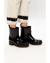 Moncler 'ginette' Rain Boots Black