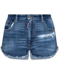 DSquared² - High-Waisted Shorts - Lyst