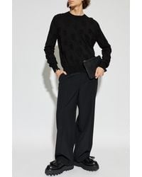 McQueen - Sweater With A Distinctive Skull Motif - Lyst