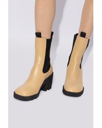 Burberry - 'stride' Platform Ankle Boots, - Lyst