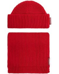 DSquared² - Set: Hat And Scarf - Lyst