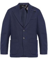 Brioni - Blazer With Notch Lapels - Lyst