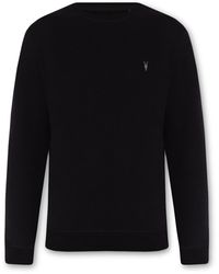 AllSaints - ‘Raven’ Cotton Sweatshirt - Lyst