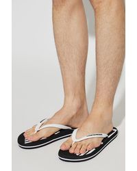 EA7 - Rubber Slides With Logo - Lyst