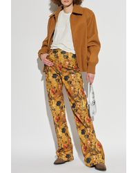 R13 - Floral Print Trousers - Lyst