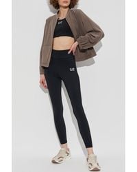 EA7 - Short Training Top - Lyst