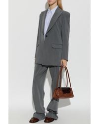 Akep - Press Trousers With Tie-Fastened Hems - Lyst