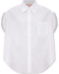 Marni - Oversized Top With Pocket - Lyst