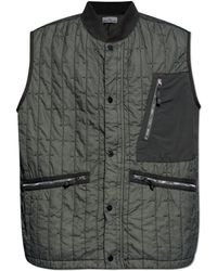 Stone Island - Quilted Vest, - Lyst
