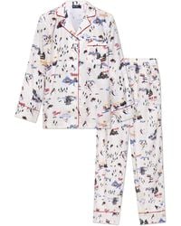 Polo Ralph Lauren - Cotton Pajama Set With Print - Lyst