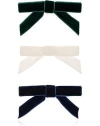 forte_forte - Set Of Three Velvet Pins - Lyst