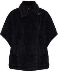 Max Mara - Wool Poncho 'Tebe' - Lyst