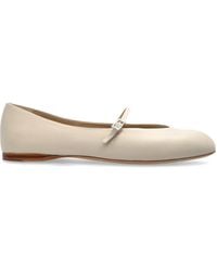 Max Mara - Leather Ballet Flats - Lyst