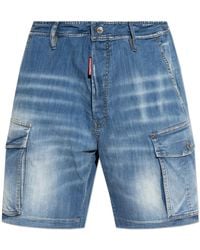 DSquared² - Denim Shorts - Lyst
