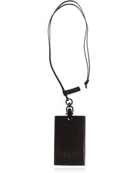 discord Yohji Yamamoto - Leather Card Holder - Lyst