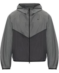 Nike - Jacket With Embroidered Logo - Lyst