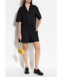 Theory - High-Waisted Shorts - Lyst