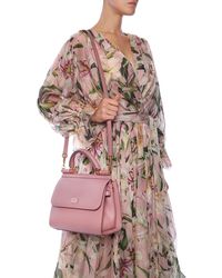 Dolce & Gabbana 'sicily' Shoulder Bag - Pink