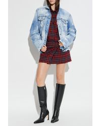 Off-White c/o Virgil Abloh - Plaid Corduroy Dress - Lyst