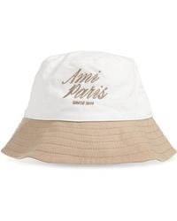 Ami Paris - Hat With Embroidered Logo - Lyst