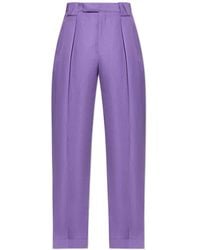 Versace - Creased Trousers - Lyst