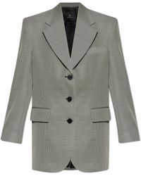 Anine Bing - Houndstooth Patterned Blazer - Lyst
