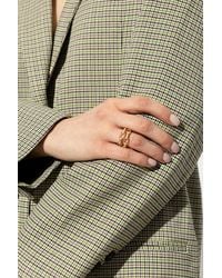 AllSaints - Set Of Two Rings - Lyst