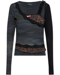 Balenciaga - Top Made Of Combined Materials - Lyst
