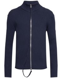 Courreges - Zip-Up Cardigan - Lyst