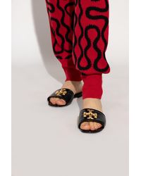 Tory Burch - ‘Eleanor’ Leather Slides - Lyst