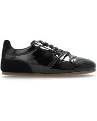 Moschino - Patent Leather Sports Shoes - Lyst
