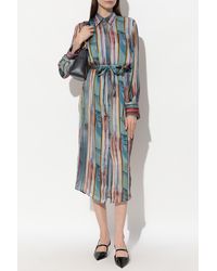 PS by Paul Smith - Striped Dress - Lyst