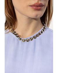 Tory Burch - Necklace With Logo - Lyst