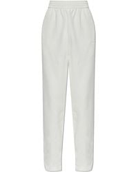 The Mannei - Sweatpants With Embroidered Logo - Lyst