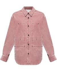 Isabel Marant - Corduroy Shirt "Oriana" - Lyst