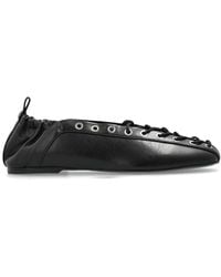 Ganni - Lace-Up Shoes - Lyst