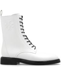 Tory Burch - ‘Double T’ Combat Boots - Lyst