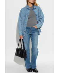 Ami Paris - Wool Sweater With Crew Neckline - Lyst