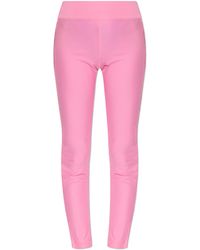 Versace Jeans Couture - Leggings With Side Stripes - Lyst