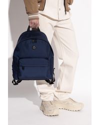 Moncler - Backpack With Logo - Lyst