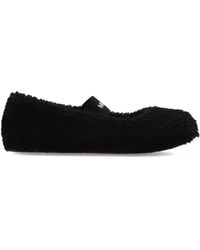 Moon Boot - 'Mb Shearling Ballerina' Shoes - Lyst