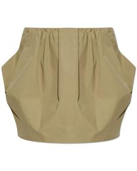 Balmain - Short Skirt With Pockets - Lyst