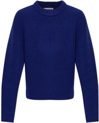 Jil Sander - Wool Sweater With A Crew Neck - Lyst