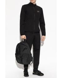 EA7 - Trousers With Logo - Lyst